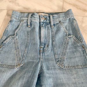 Madewell Warm Flare Light Wash Jeans Size 24